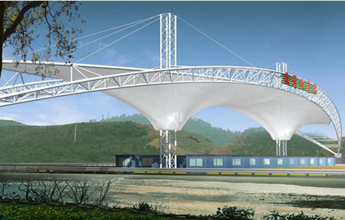 景觀膜結(jié)構(gòu)選用PTFE膜材的優(yōu)勢(shì)在哪里？