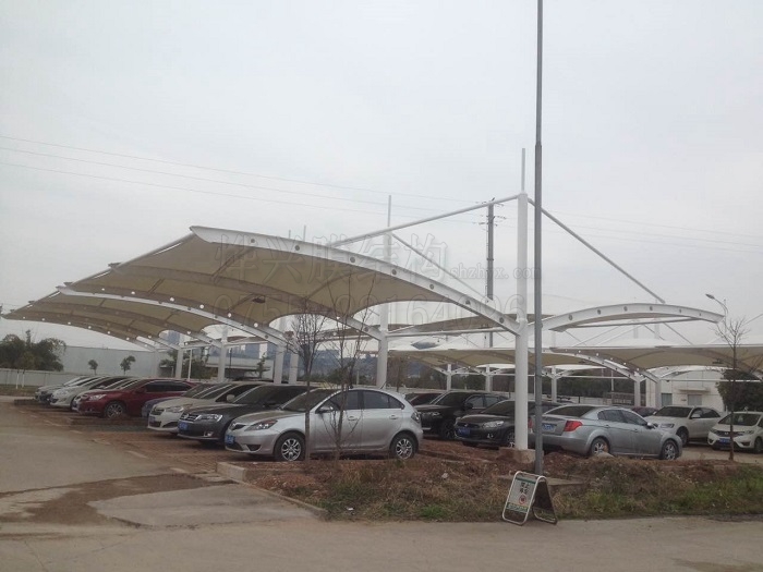 貴陽膜結(jié)構(gòu)車棚-深圳市燁興膜結(jié)構(gòu)工程有限公司 貴陽膜結(jié)構(gòu)車棚